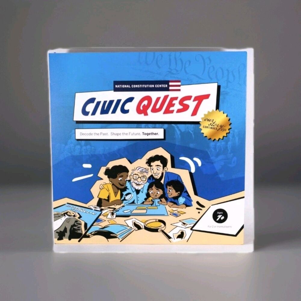 Civic Quest Board Game National Constitutional Center our Story Continues 250